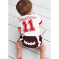 Football Diaper Cover by RuggedButts  